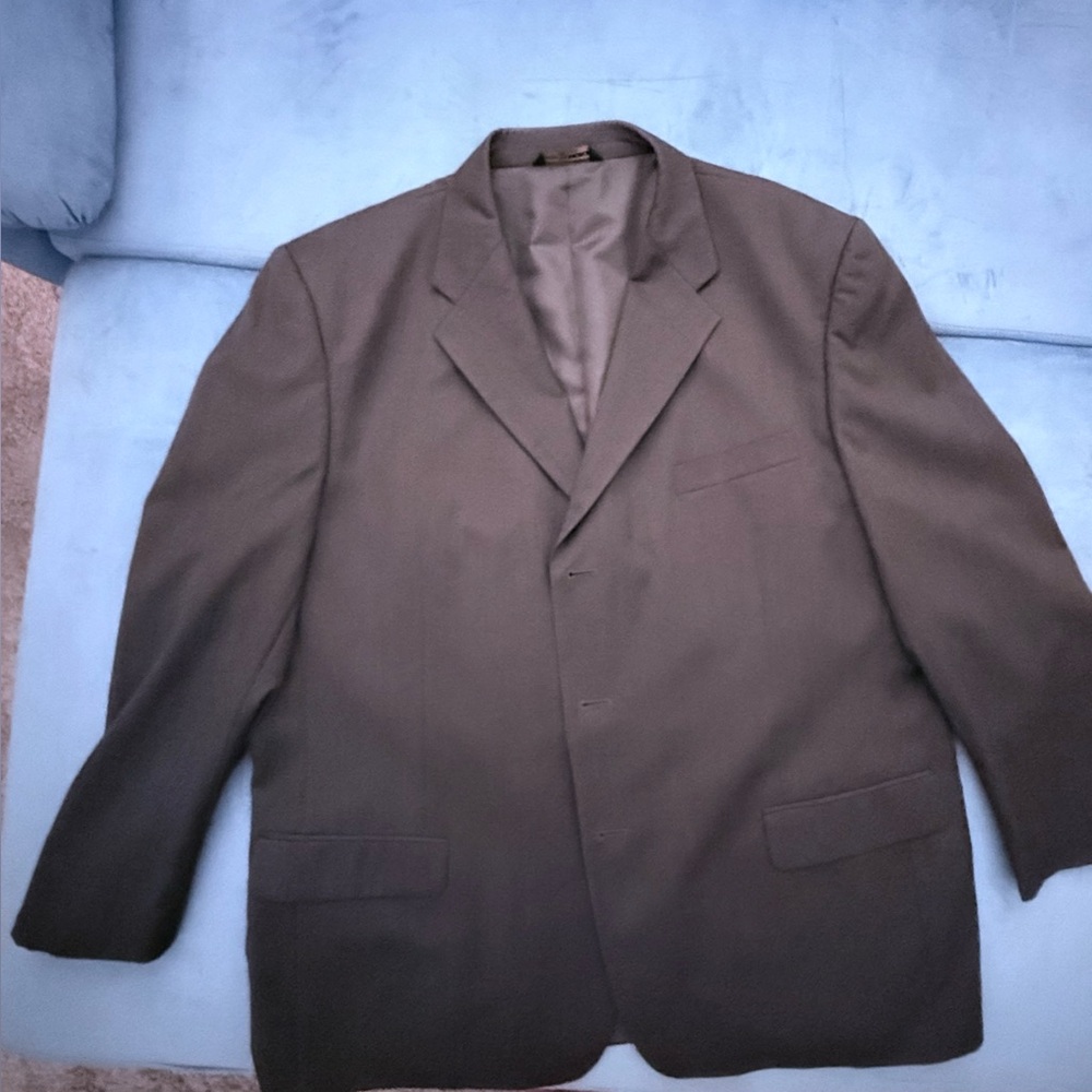 Pronto Mondo Men’s suit jacket merino wool  Worn Once